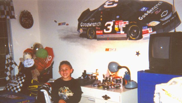 Earnhardts Race Car - Cody's Room